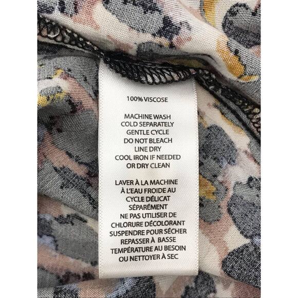 BeachLunchLounge Multicolor Long Sleeve Button Down Shirt Size L - Picture 9 of 10